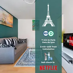 Appartement F2 Paris 12eme - Gare De Lyon - Orly